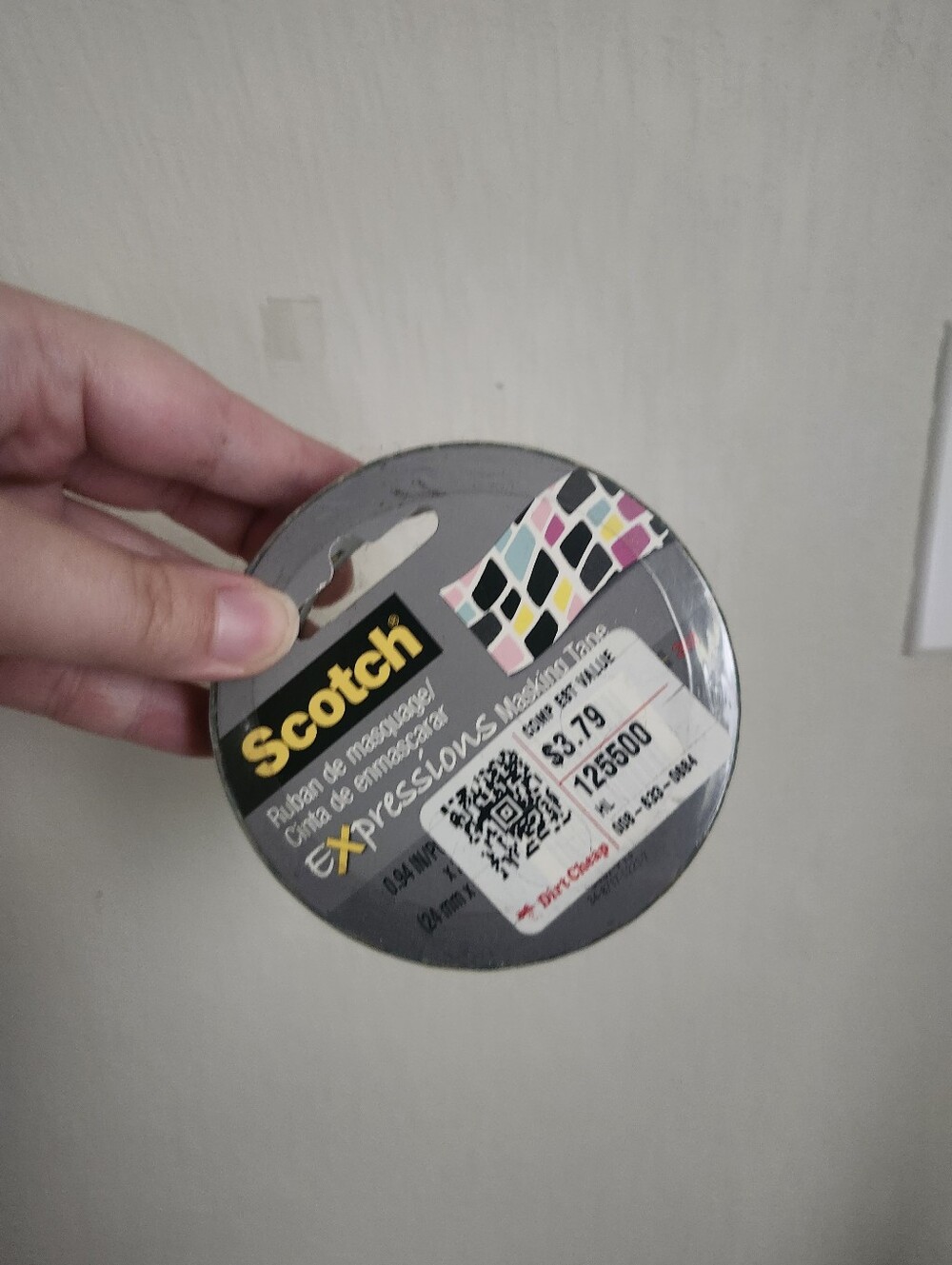 Scotch Expressions Decorative Adhesive Tape - Multicolor Diamonds